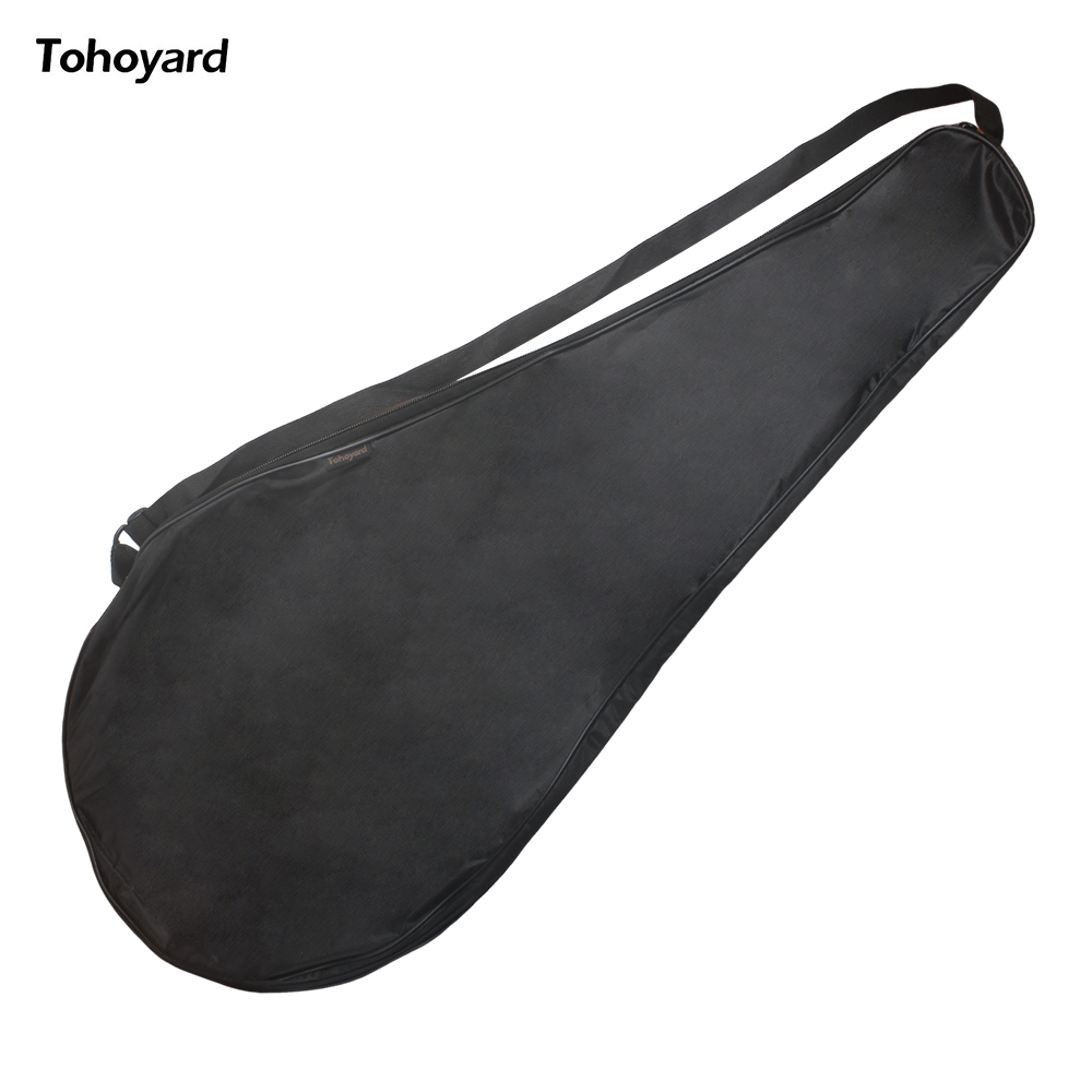 Tohoyard Durable Tennis Racket Protective Cover with Adjustable Shoulder Strap – Ideal for Travel & Storage, Universal Fit