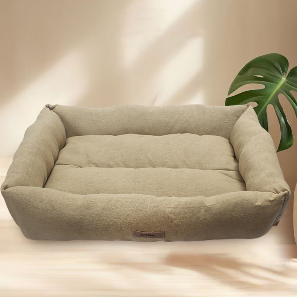 Zurefano Pet Furniture,Lounge Bed for Cats & Dogs,Durable & Comfortable Pet Cushion for Living Room & Bedroom