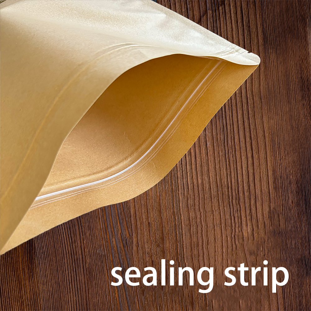 Roomellows High-Quality Paper Packaging Bags with Clear Display Window, Ideal for Product Showcase & Retail Packaging, Suitable for Small Items, Candies, and Spices Storage