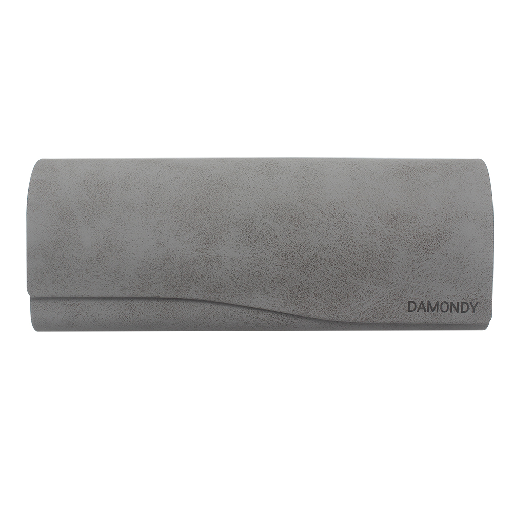 DAMONDY Portable Hard Shell Eyeglass Case with Magnetic Closure, Stylish Protective Eye Glass Cases for Travel & Daily Use