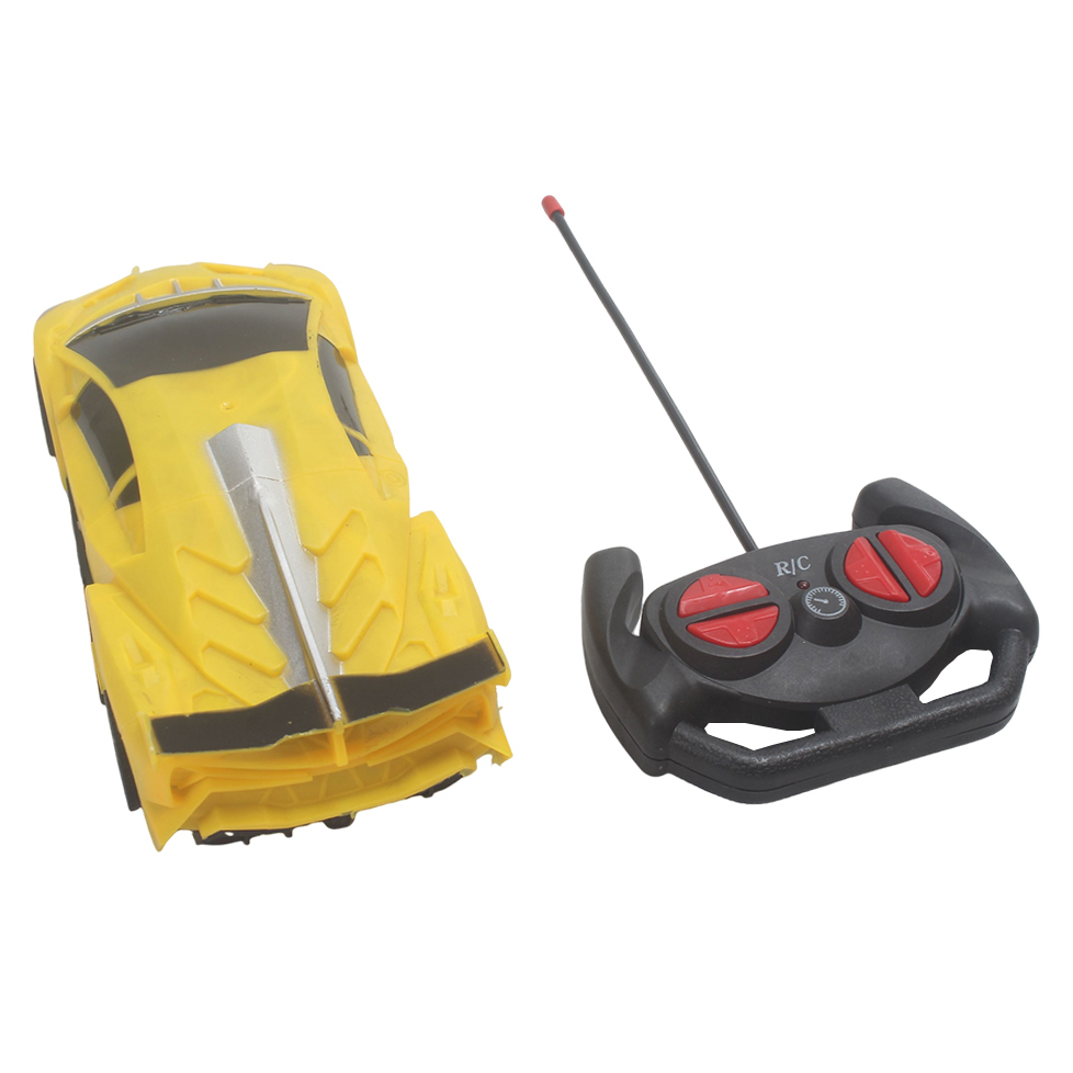 EversaleT Yellow RC Sports Car for Kids – 1:18 Scale High-Performance Easy to Control Remote-Controlled Toy Vehicle for Indoor & Outdoor