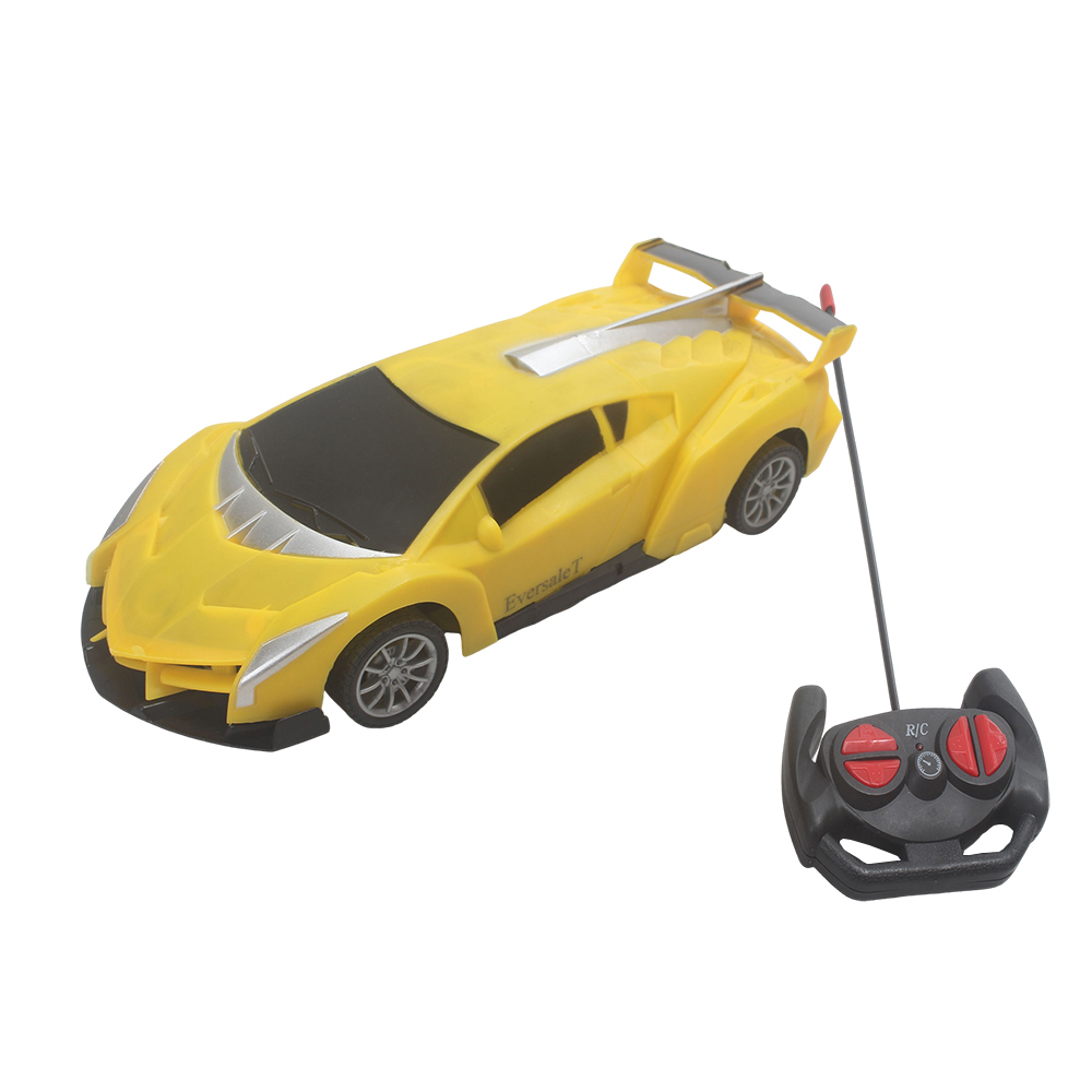 EversaleT Yellow RC Sports Car for Kids – 1:18 Scale High-Performance Easy to Control Remote-Controlled Toy Vehicle for Indoor & Outdoor