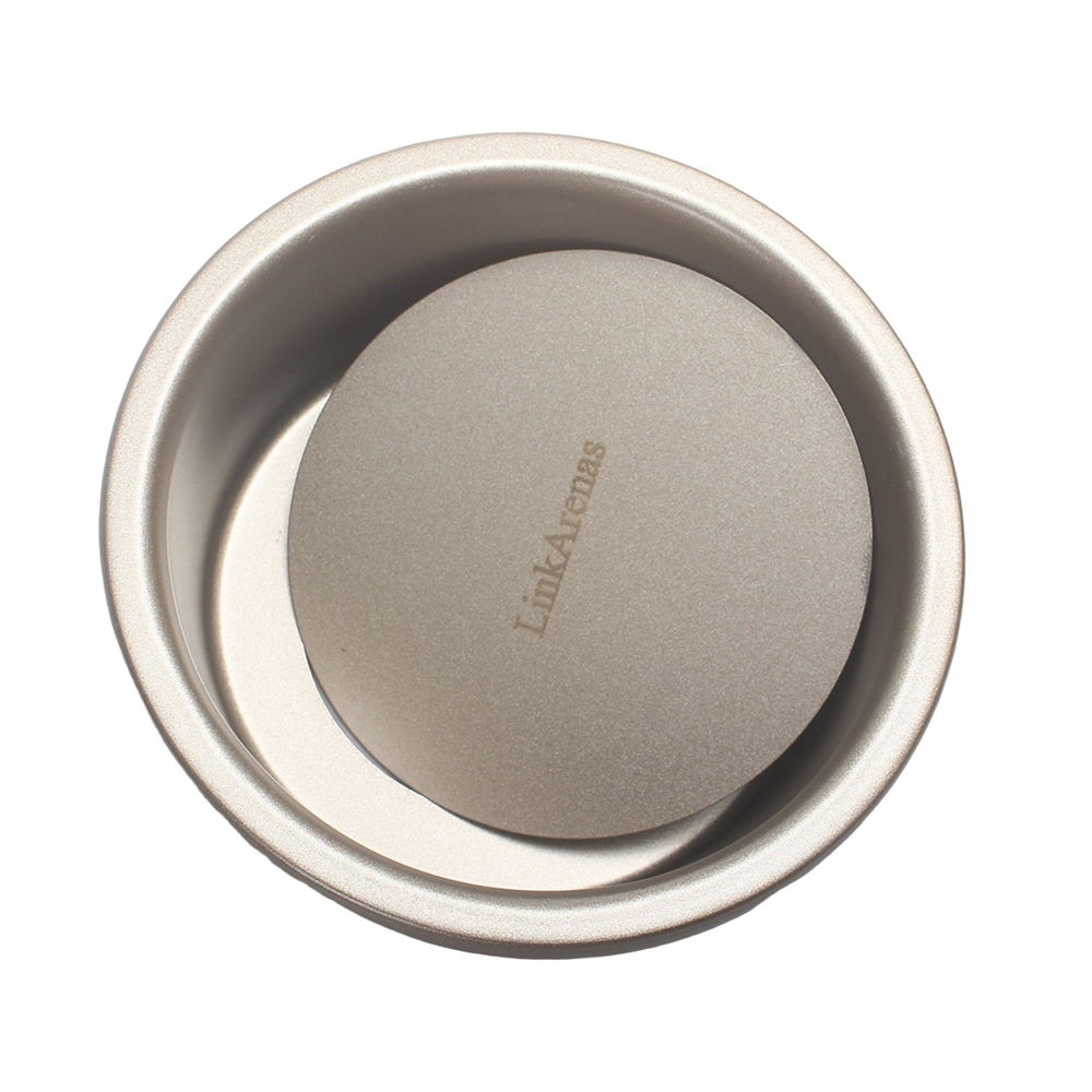 LinkArenas Durable Cake Molds - Reusable Small Bakeware for Muffins, Cupcakes, and Savory Tarts - Easy Release Design