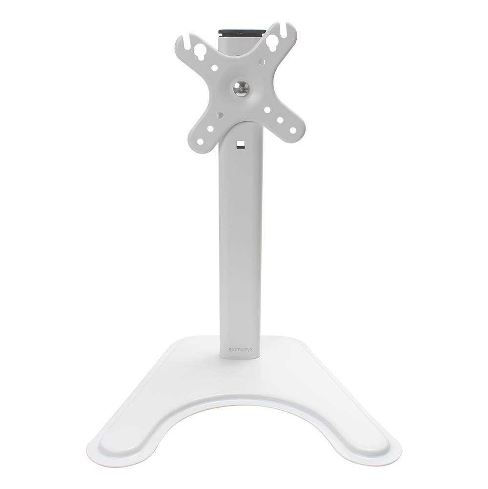 KXOPALYSS Universal Computer Monitor Mount with Stable Base - Adjustable Height & Tilt for Optimal Viewing - Ideal for Multiple Monitors in Professional Settings