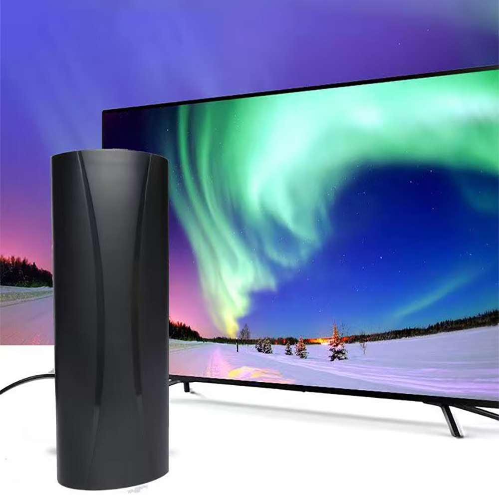 PGOFBUO Universal Television Antenna - Enhanced 4K 1080P Freeview HDTV Antenna with Long Coax Cable for Living Room, Bedroom & Outdoor Patios