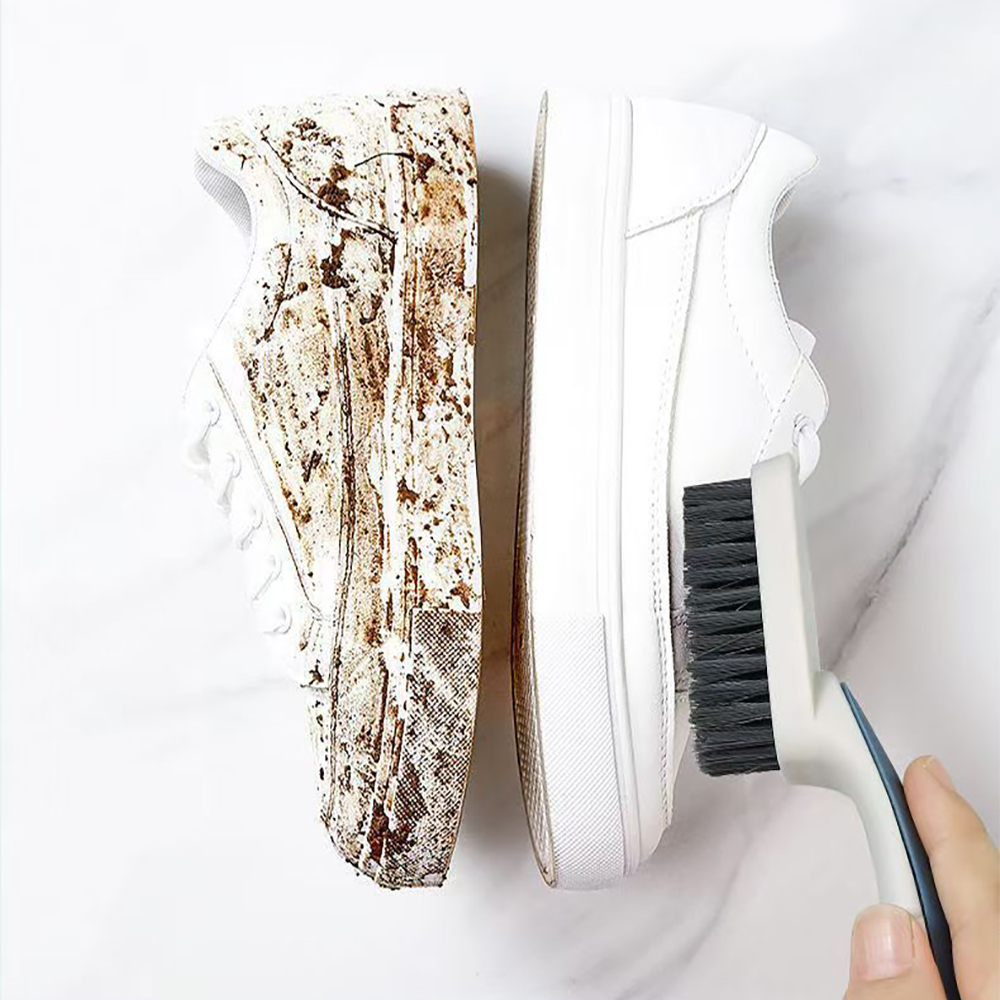 Hartop Multi-purpose Cleaning Brush for Household Use - Comfort Grip Soft Bristle Cleaning Brush for Clothes, Shoes, and Home Cleaning