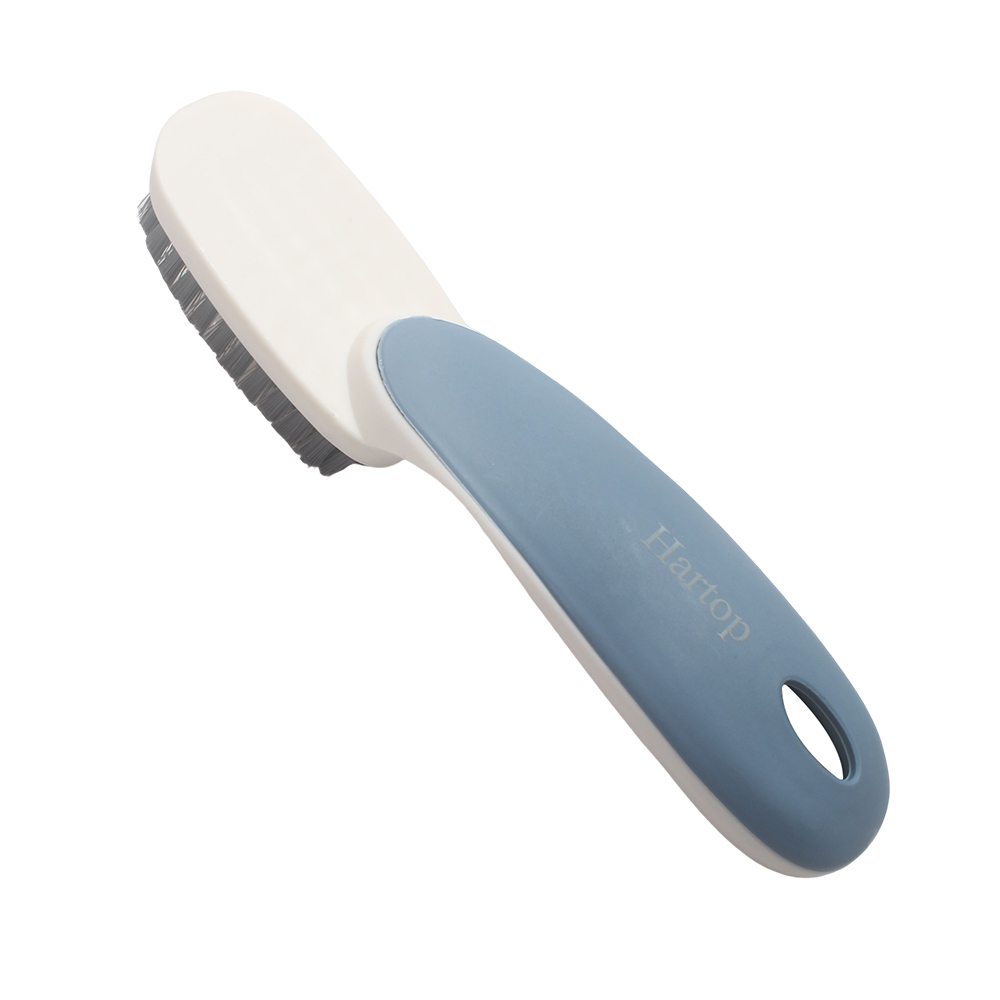 Hartop Multi-purpose Cleaning Brush for Household Use - Comfort Grip Soft Bristle Cleaning Brush for Clothes, Shoes, and Home Cleaning