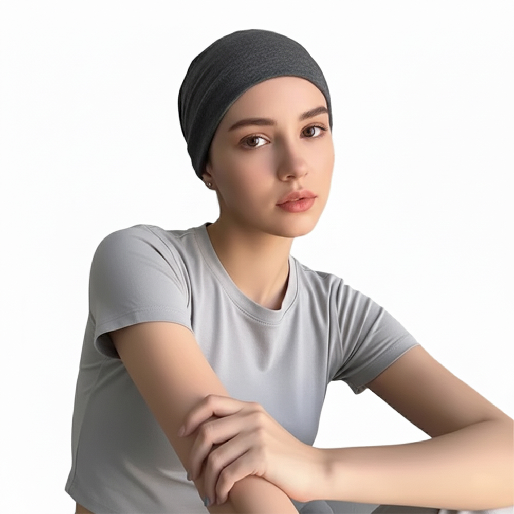 Stology Soft & Stretchy Turban Head Wraps for Women - Non-Slip Turban Hairband for Yoga, Workout and Everyday Wear