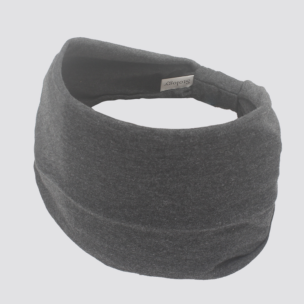 Stology Soft & Stretchy Turban Head Wraps for Women - Non-Slip Turban Hairband for Yoga, Workout and Everyday Wear