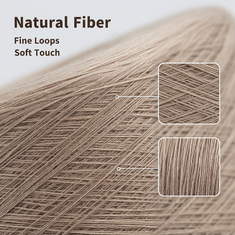 FILI RARI Premium Cashmere Yarns for Knitting & Crochet - Super Soft & Skin-Friendly for Sweaters, Scarves, and DIY