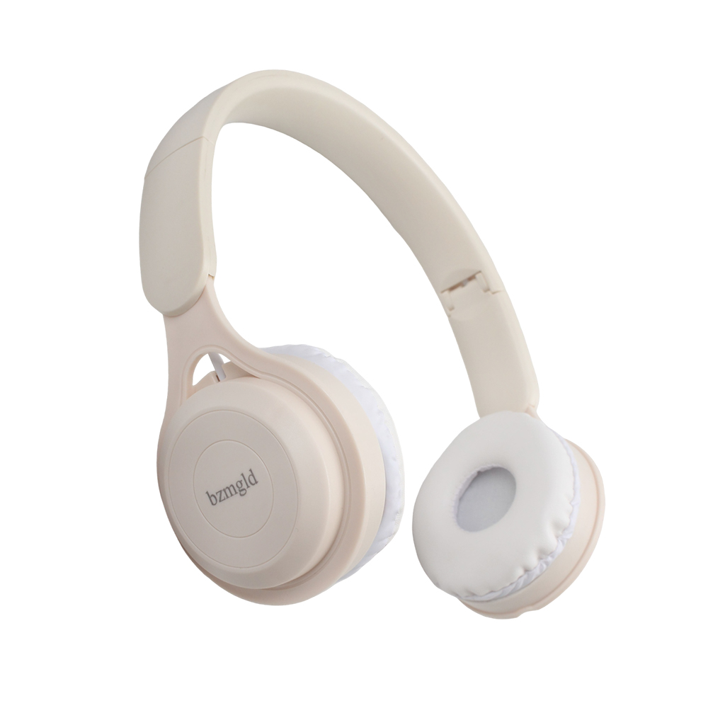 bzmgld Foldable Wireless Bluetooth Earphones with Microphone Call Function, TF Card Slot, Lightweight Portable Headphones for Sports, Travel, and Daily Use