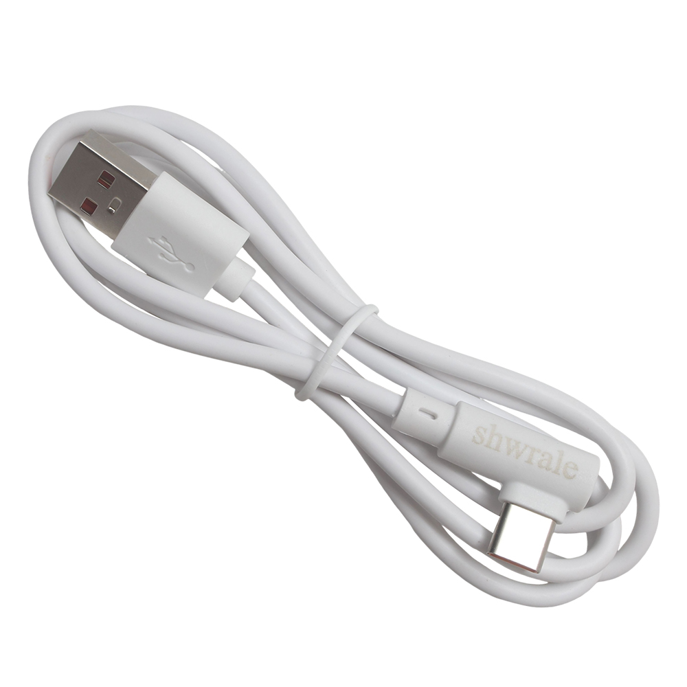 shwrale 6A USB C Fast Charger Cable for Cell Phones, 3FT Right Angle Type C Charging Cord for Gaming & Everyday Use