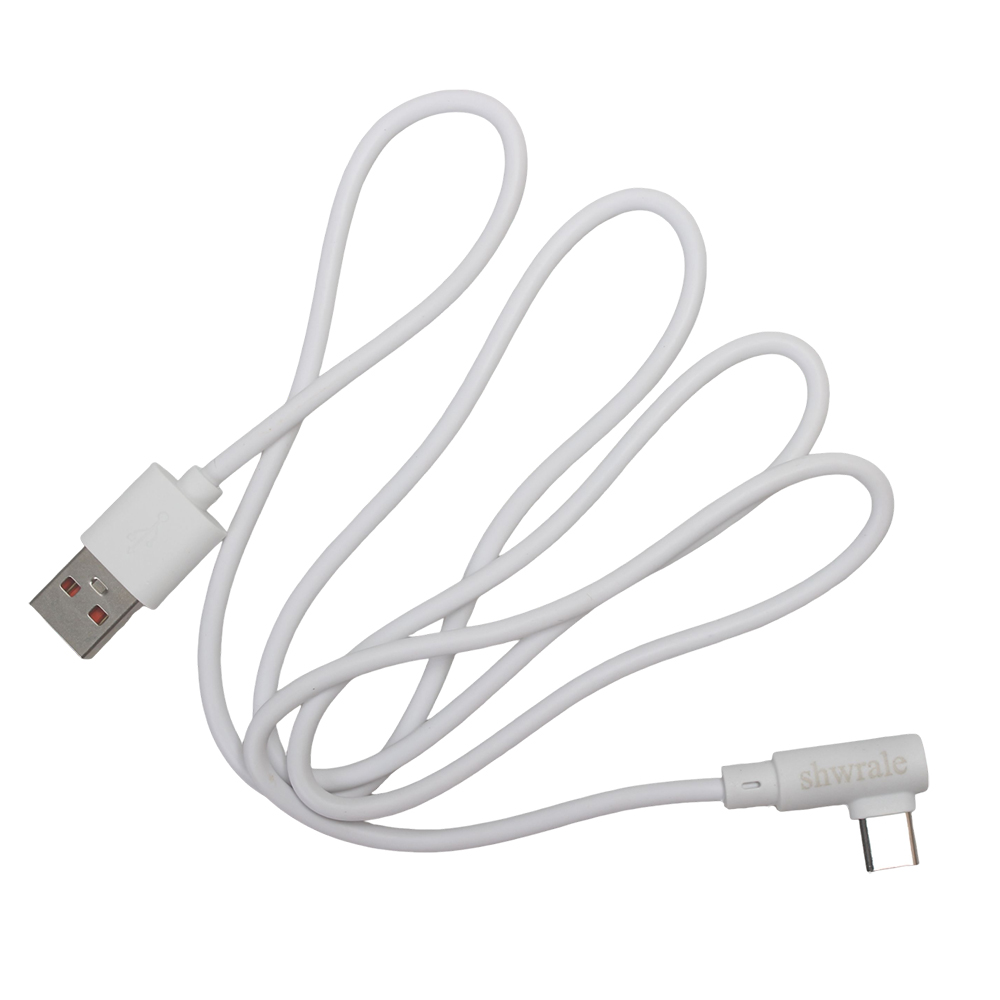 shwrale 6A USB C Fast Charger Cable for Cell Phones, 3FT Right Angle Type C Charging Cord for Gaming & Everyday Use