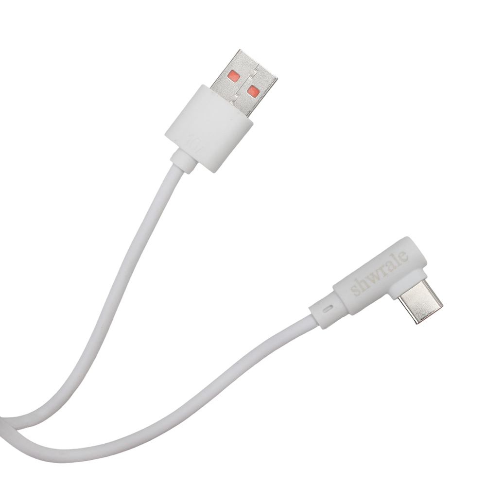 shwrale 6A USB C Fast Charger Cable for Cell Phones, 3FT Right Angle Type C Charging Cord for Gaming & Everyday Use