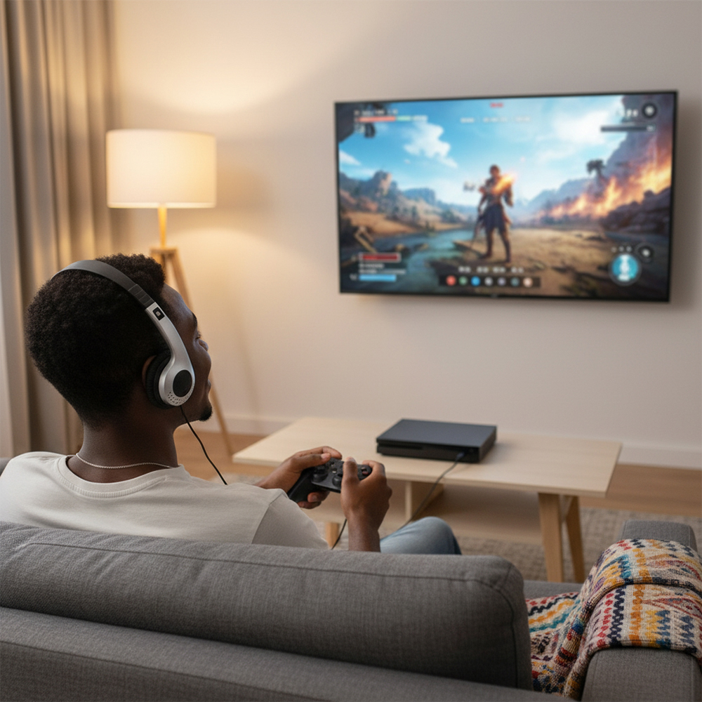 bzaogn Lightweight On-Ear Earphones with 3.5mm Jack for Walkman, CD Player, Computer- Comfortable Stereo Headphones for School, Office & Travel