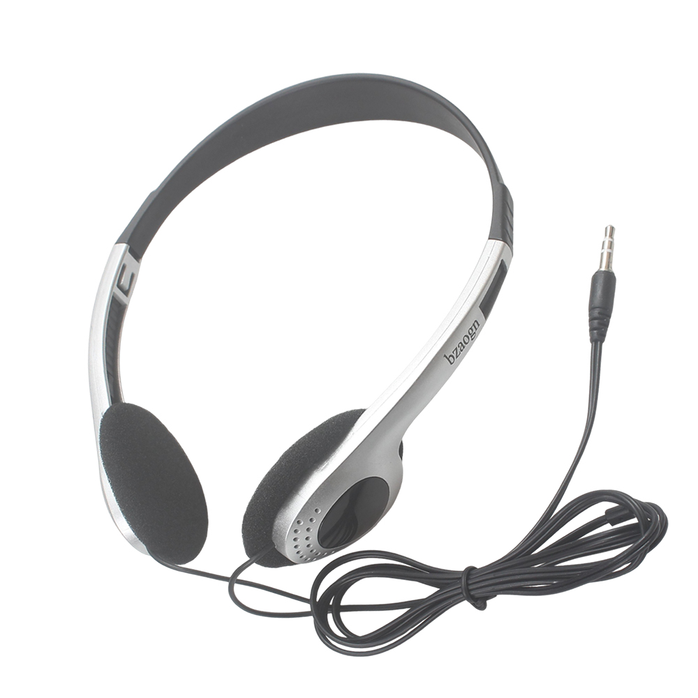 bzaogn Lightweight On-Ear Earphones with 3.5mm Jack for Walkman, CD Player, Computer- Comfortable Stereo Headphones for School, Office & Travel bzaogn Lightweight On-Ear Earphones with 3.5mm Jack for Walkman, CD Player, Computer- Comfortable Stereo Headphones for School, Office & Travel