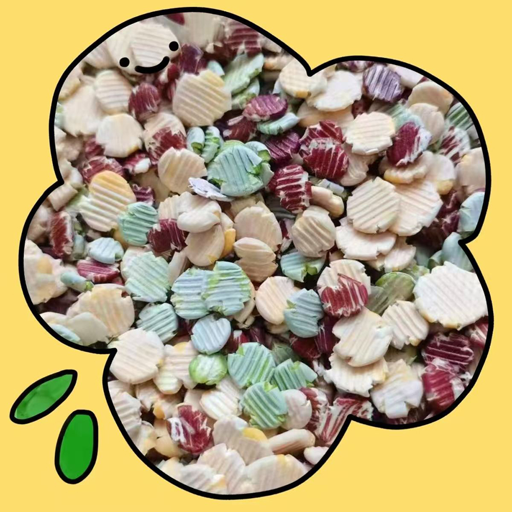 Accretion Healthy Bean-based Snack Foods - Crunchy Mung Soy and Red Bean Crisps for Office Snacking and Afternoon Tea,125g