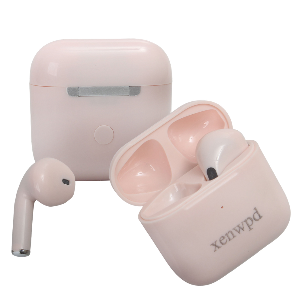 xenwpd Wireless Bluetooth Earphones, Bluetooth 5.3 Noise Reduction Earbuds for Daily Commute & Leisure Use (Pink)