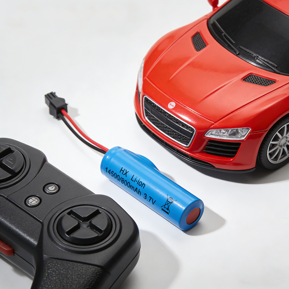 DulexPrime 14500 Li-ion Batteries 3.7V 800mAh - Rechargeable Batteries for Flashlights, RC Toys & Small Electronic Devices