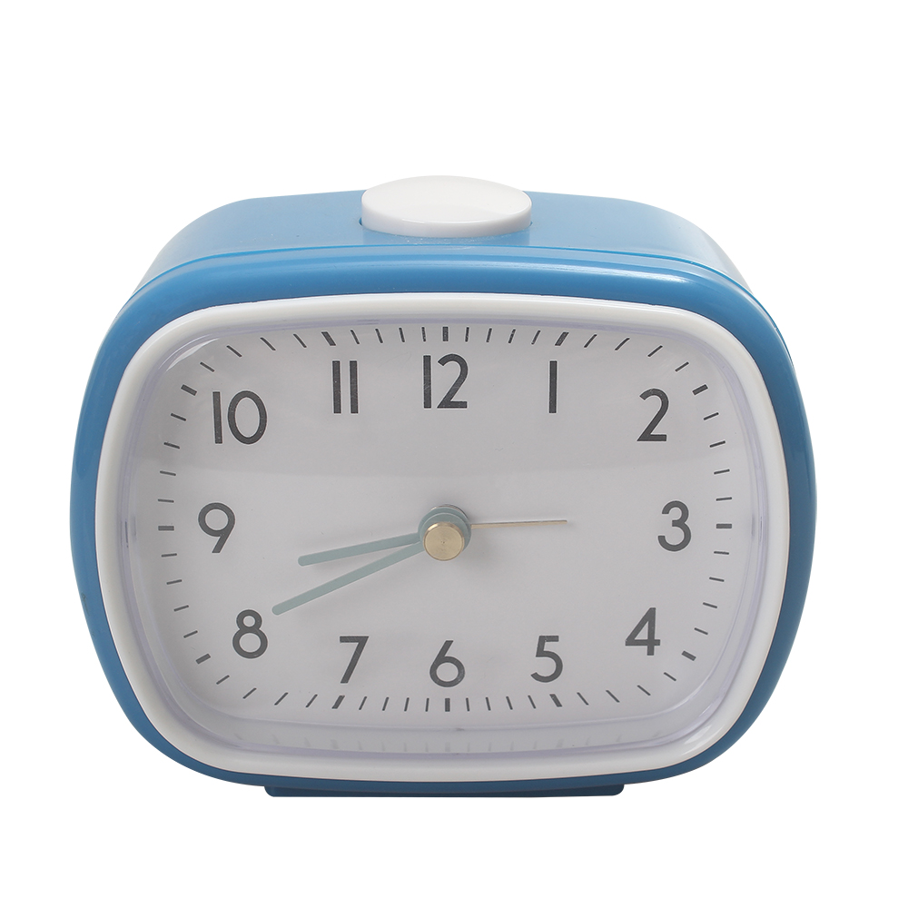 ACCSHINE Vintage Silent Analog Alarm Clocks - Decorative Alarm Clocks for Student Dorm & Home Office - Battery Operated,Blue Classic Alarm Clock ACCSHINE Vintage Silent Analog Alarm Clocks - Decorative Alarm Clocks for Student Dorm & Home Office - Battery Operated,Blue Classic Alarm Clock