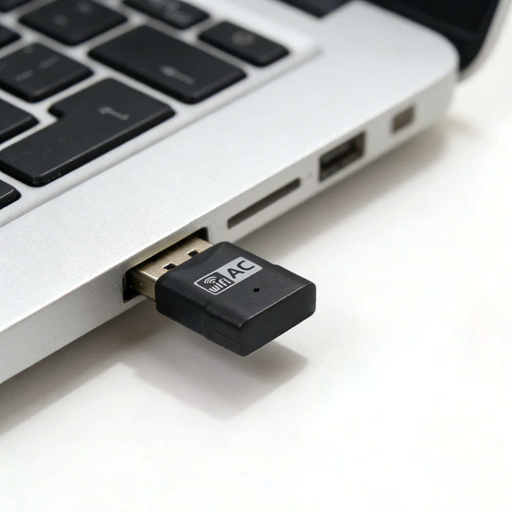 VOODA Mini USB WiFi AC600Mbps Wireless Adapters, Compact Dual Band (2.4G/5G) External WiFi Receiver for PC Laptops & Desktops