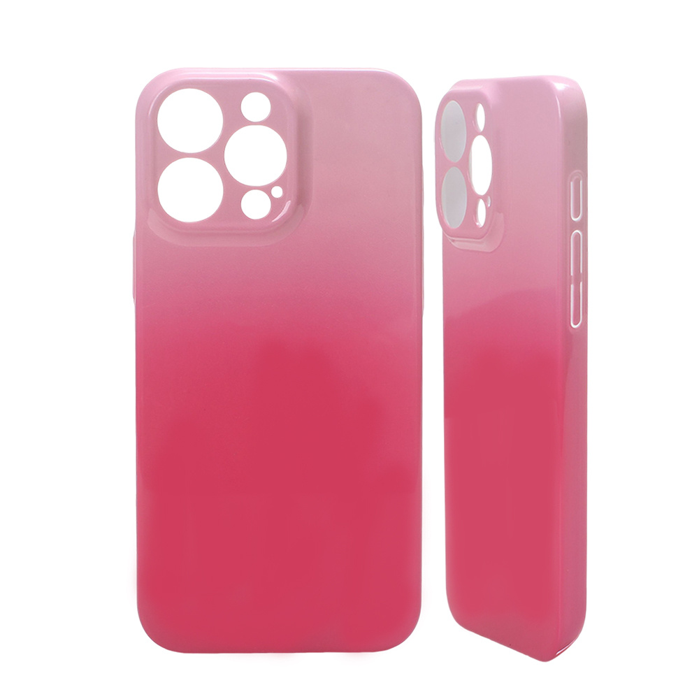 Mheijo iPhone 16 Pro Case Shockproof, Full Body Gradient Pink Protective Cases for smartphones, Durable Anti-Scratch Slim Cover for Travel and Outdoor Adventures