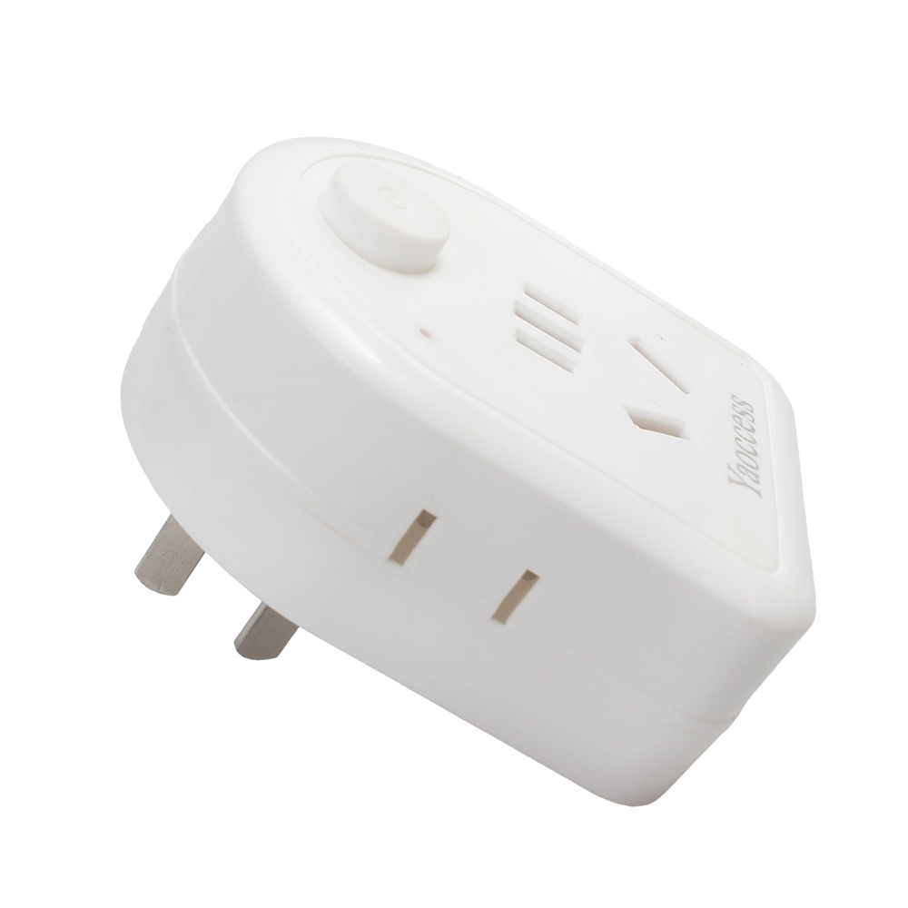 Yaoccess Multi-Function Adapter Plugs with Independent Switch & Indicator,Fully Compatible Conversion Plug for Living Rooms, Kitchens, Studies & Meeting Rooms