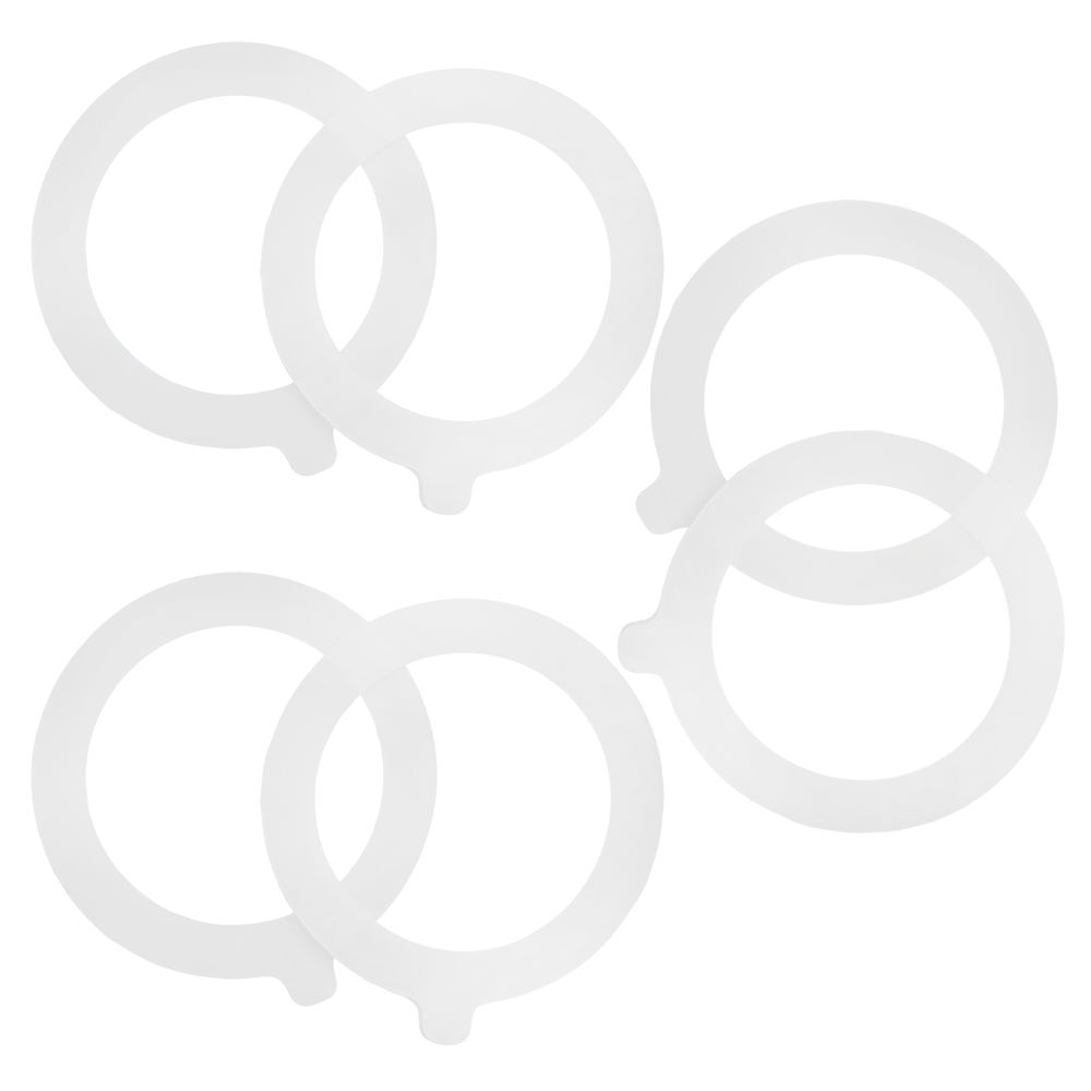 Umbrotiger Rubber Seals for Jars - 3.75Inch Airtight Replacement Gaskets for Mason Jar Lids, Food-Safe Silicone Seals for Canning, Pickling, Jam & Jelly Preservation (Set of 2)