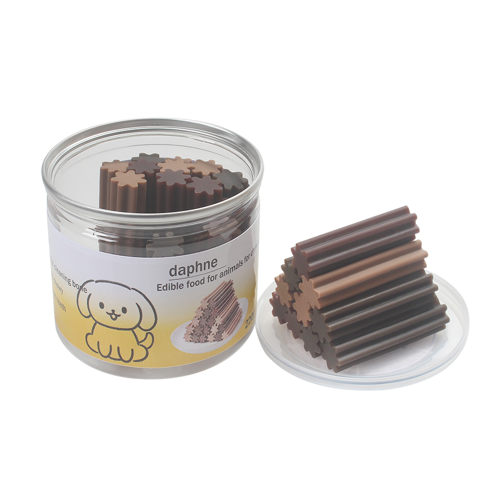 Daphne Mint Milk Beef Flavor Pet Chew Sticks 220g, Edible food for animals for chewing, Daily Teeth Cleaning & Durable Training Treats for Dogs