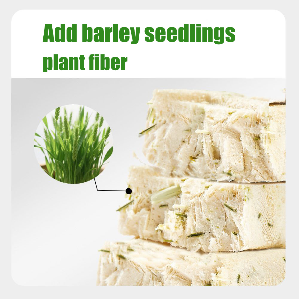 Daphne Cat Pet Food 20g - Chicken & Goat Milk Crunchy Treats with Fiber & Fish Oil, Daily Nutritious Snacks for Kittens & Adult Cats, Supports Healthy Coat & Digestion