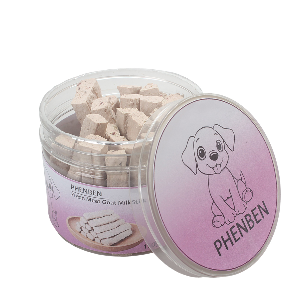 PHENBEN Fresh Meat Goat Milk Sticks, 150g Healthy Dog Treats, Edible food for animals for chewing, High Protein Reward for Puppy Training and Obedience.