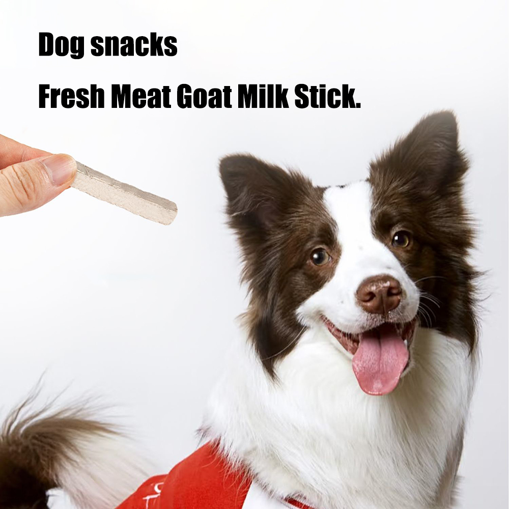 PHENBEN Fresh Meat Goat Milk Sticks, 150g Healthy Dog Treats, Edible food for animals for chewing, High Protein Reward for Puppy Training and Obedience.