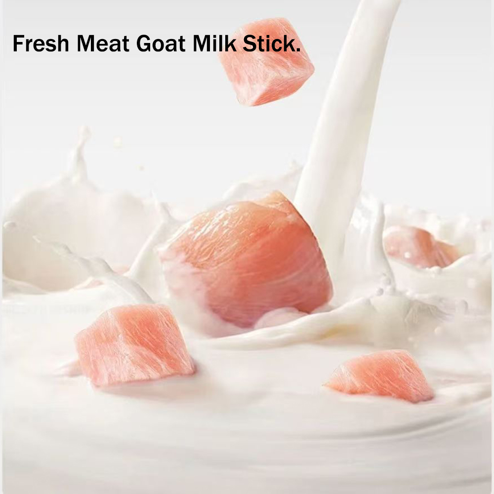 PHENBEN Fresh Meat Goat Milk Sticks, 150g Healthy Dog Treats, Edible food for animals for chewing, High Protein Reward for Puppy Training and Obedience.