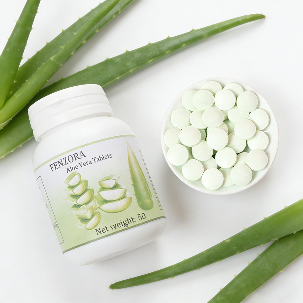 Fenzora Aloe Vera Tablets, Natural Herbal Medicines for Alleviating Constipation, Gentle Digestive Support for Daily Regularity and Bloating Relief.
