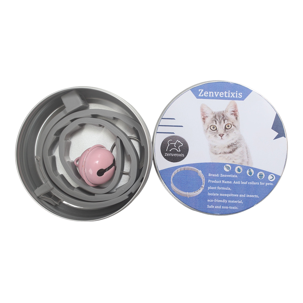 Zenvetixis Anti-flea Collars for Pets, Natural Plant-Based Flea and Tick Prevention for Cats and Small Dogs, Eco-Friendly & Non-Toxic Protection for Indoor and Outdoor Use