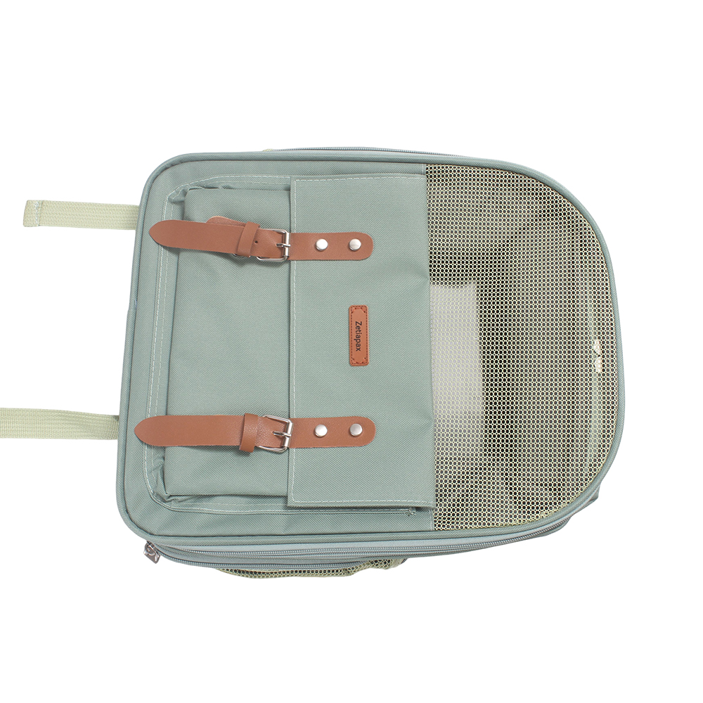 Zetiapax Breathable Backpacks for pets, Portable Lightweight Pet Travel Bag for Camping, Sightseeing and Road Trips, Fits Kittens and Puppies