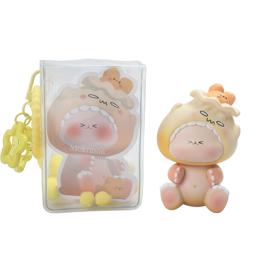 Mokrinon Action Figure Toys, Cute Vinyl Collectible Figurines for Desk Decor, Birthday Gifts for Kids & Adults