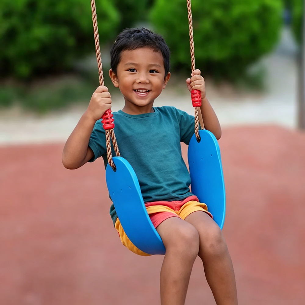SUCHDECO Flexible Swing Seat, Safe and Adjustable Swings for Toddlers and Kids, Ideal for Both Indoor Playroom and Outdoor Backyard.