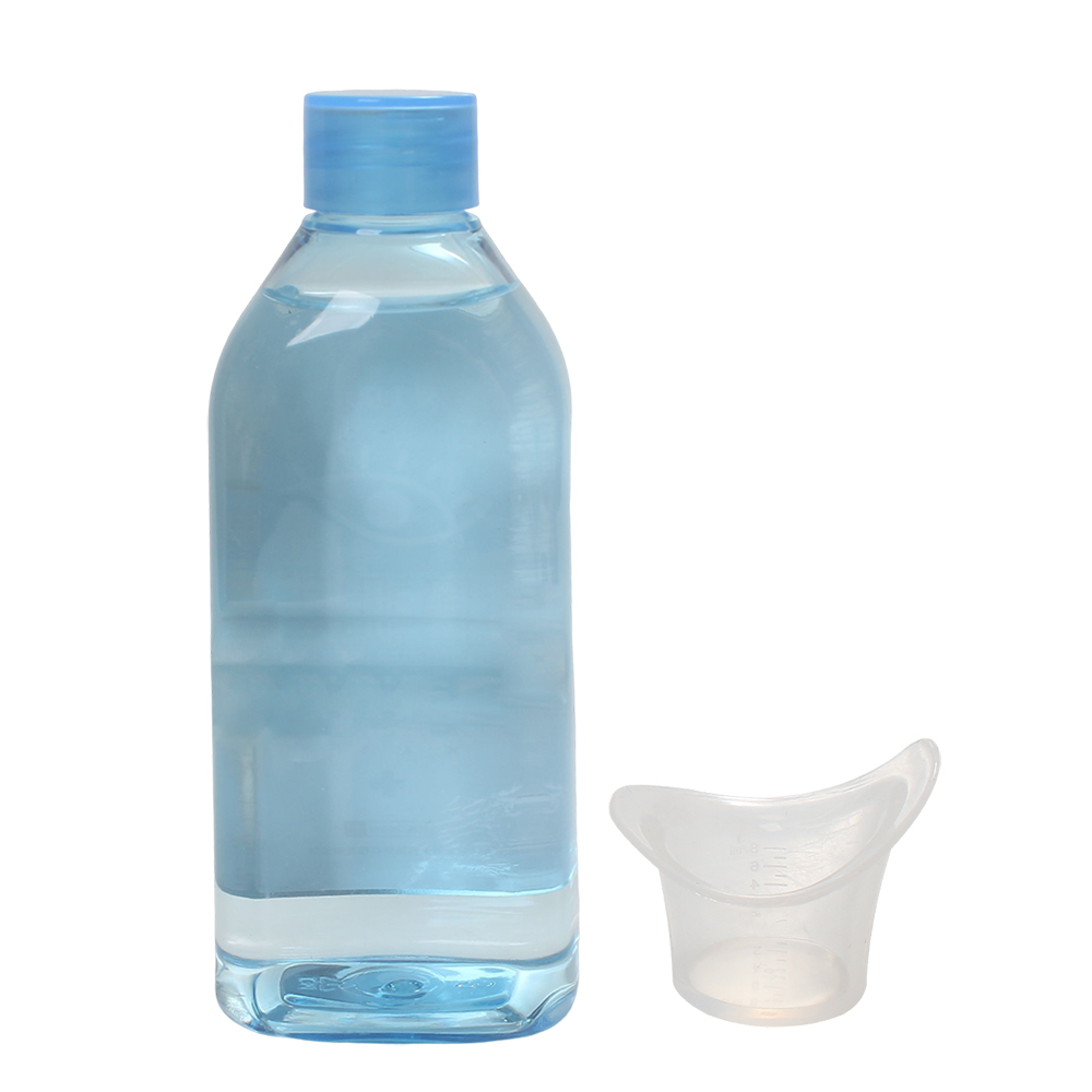Lysent 260ml Eye-washes, not for medical purposes, Daily Eye Cleansing Solution with Eye Cup, Refreshing Eye Wash for Screen Fatigue, Tired Eyes and Dust Removal