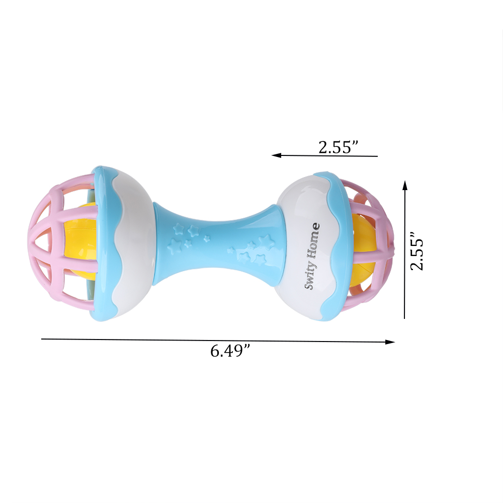 Swity Home Baby rattle baby toy early education grasping training to appease newborn toys