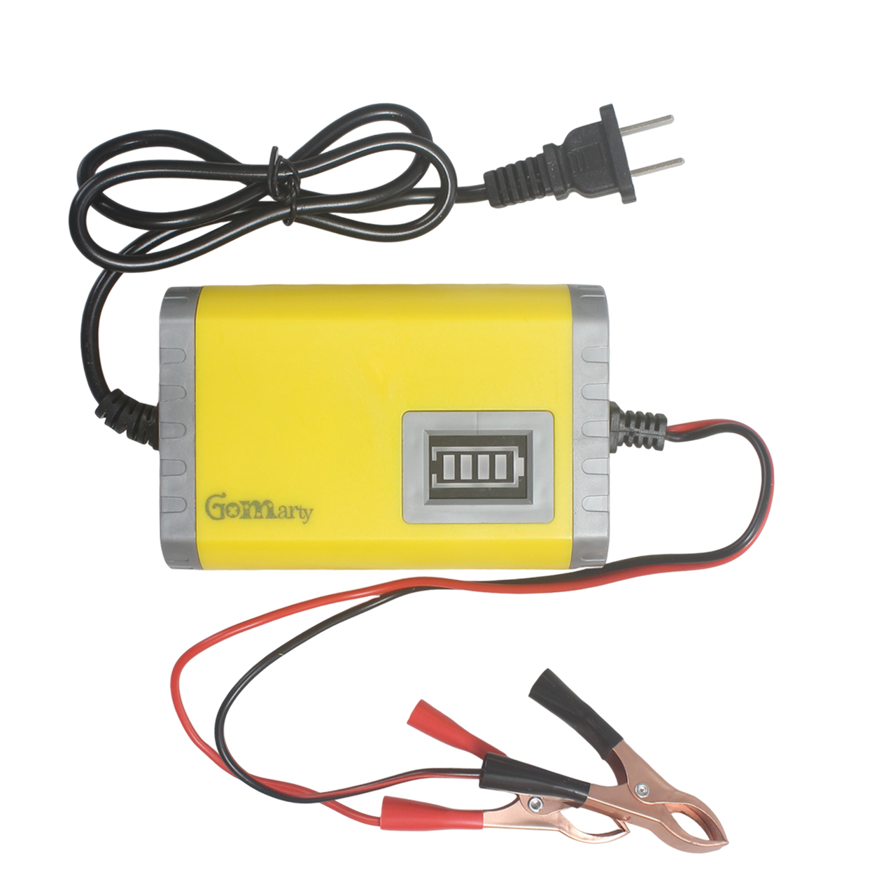 Gomarty 12V Trickle Chargers for electric batteries, Battery Maintainer for Long-term Storage & Winter Maintenance, Perfect for Car, Motorcycle, ATV, Boat, and Lawn Equipment, Plug and Play.
