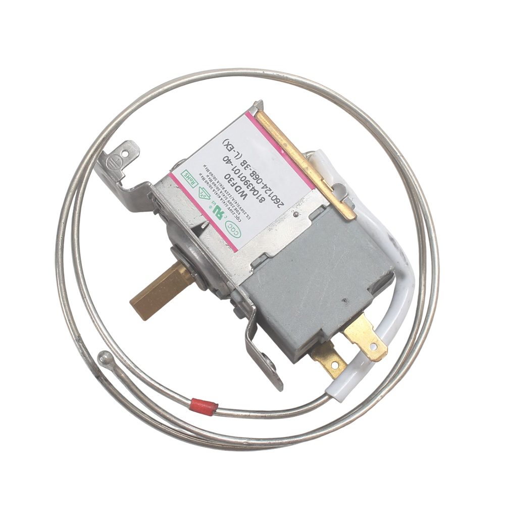 YJNHE-FA Refrigerators Replacement Parts and Fittings Therefor - WDF30-EX Thermostat, Refrigerator Temperature Control Switch for Whirlpool Fridges, Freezer & Refrigerator Thermostat Replacement Parts