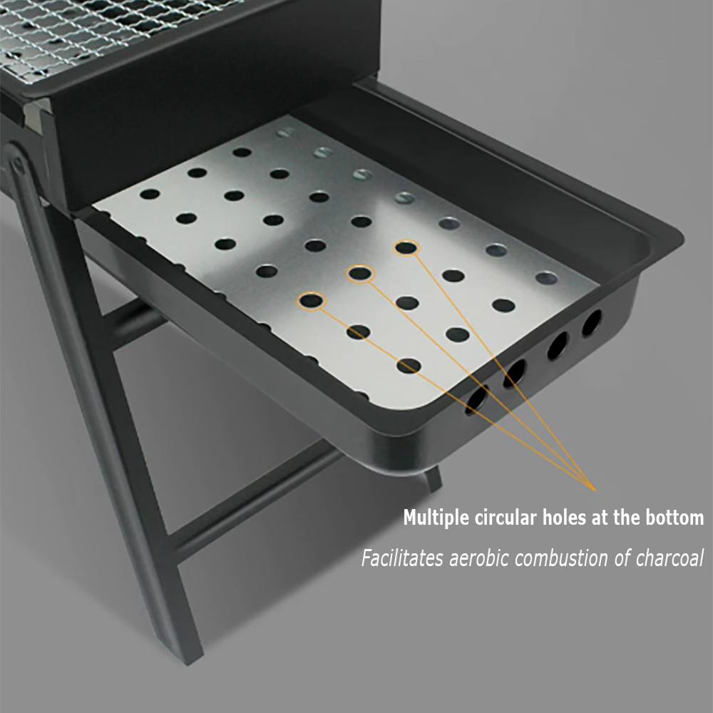 YJNHE-FA 2PCS Stainless Steel Barbecue smoker accessories, namely, convection plates for Offset Smokers, Heat Diffuser Baffle Plates for Even Cooking and Airflow Management in Backyard BBQ.