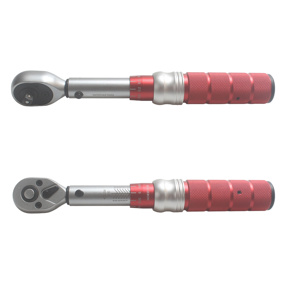 BERGKRON High Precision 0.5-6Nm Torque Wrenches, 1/4-Inch Drive Mechanical Click Torque Wrench ±3% Accuracy, Essential for Bicycle,Scope Mounting, Gunsmithing and Maintenance