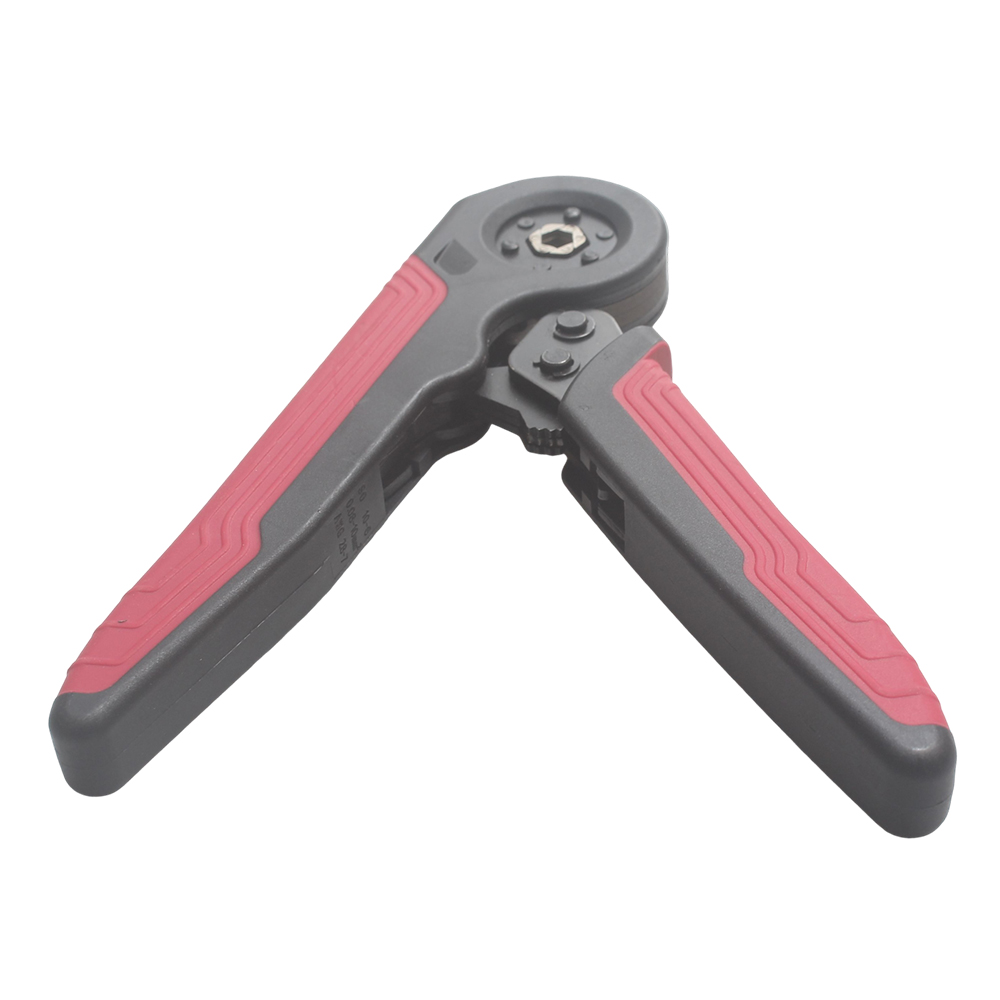 BERGKRON Self-Adjusting Ferrule Crimping Tool, Hexagonal Ratchet Hand-tools, namely, wire crimpers for AWG 23-10, Ideal for Industrial Electrical Maintenance and Control Cabinet Wiring