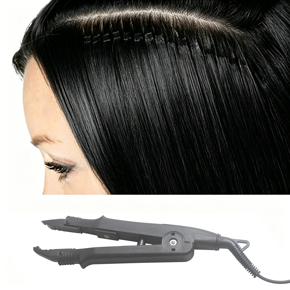 STALVORN Electric hair styling irons, Easy-to-Use Heat Fusion Connector Tool for DIY Hair Extensions at Home, Professional Hair Bonding Iron for Daily Beauty Routine