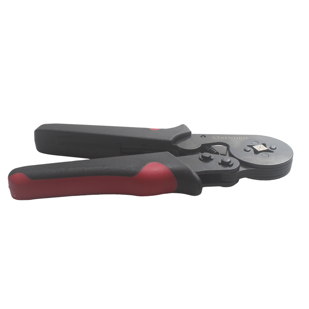 STALVORN Hand Tools-Wire Crimpers,4 Angle Self Adjusting AWG23-7(0.25-10mm²) Specification Crimping Pliers for Electrician, Control Panel & Industrial Wiring
