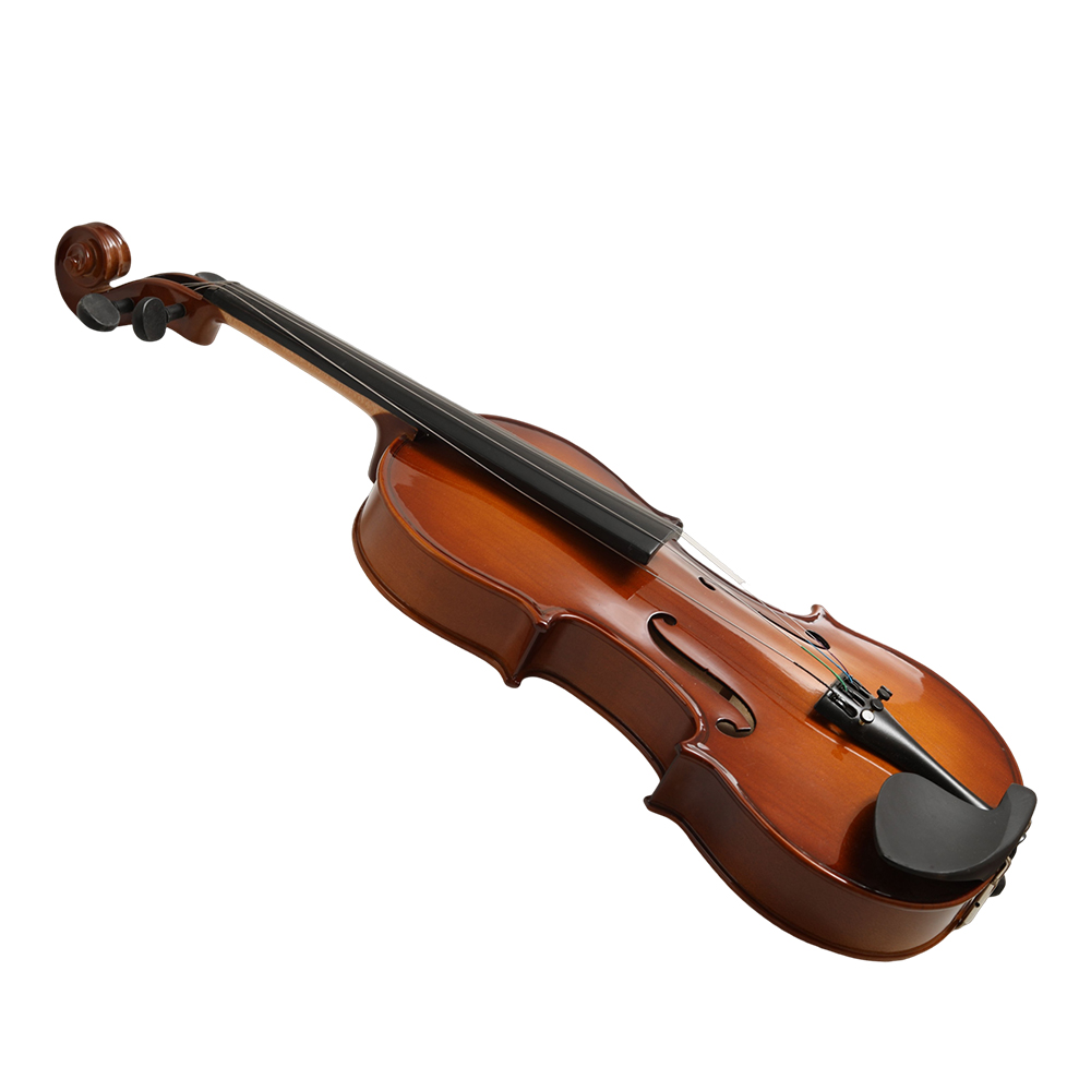 Kmise 4/4 Full Size Acoustic Violin Set for Beginners and Students, Hand-Finished String Instruments for School Practice, Music Lessons and Grading Exams.