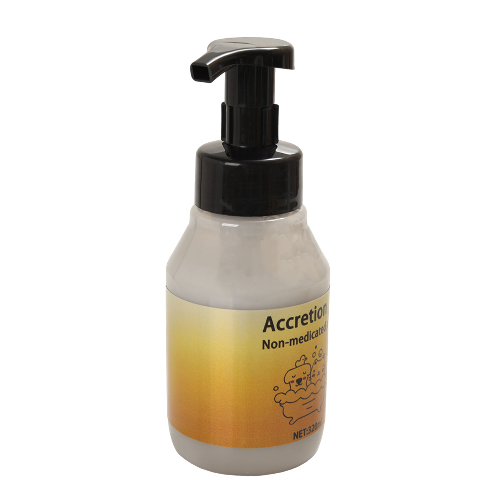 Accretion Non-medicated Pet Shampoos, 320ml Gentle Dog and Cat Wash for Daily Cleaning and Routine Grooming, Foaming Formula for All Breeds.