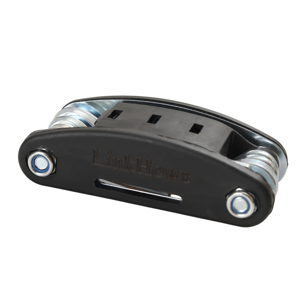 LinkHows Portable Multi-function hand tools comprised primarily of pocket knives and also including Allen wrenches, screwdrivers, and socket sets for Long-distance Cycling, Daily Bike Commuting, and Compact Tool Kit for Saddle Bags.